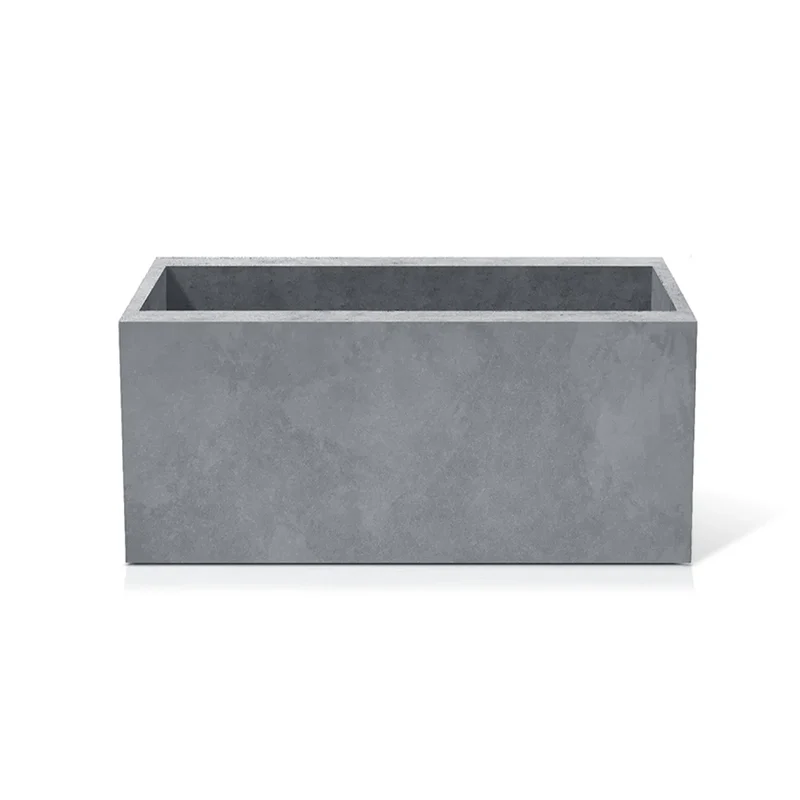 Outdoor Concrete Planters - Rectangle 50x120x50 cm