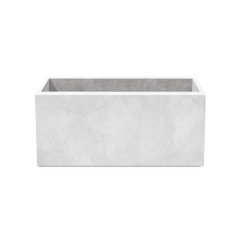 Outdoor Concrete Planters - Rectangle 50x120x50 cm