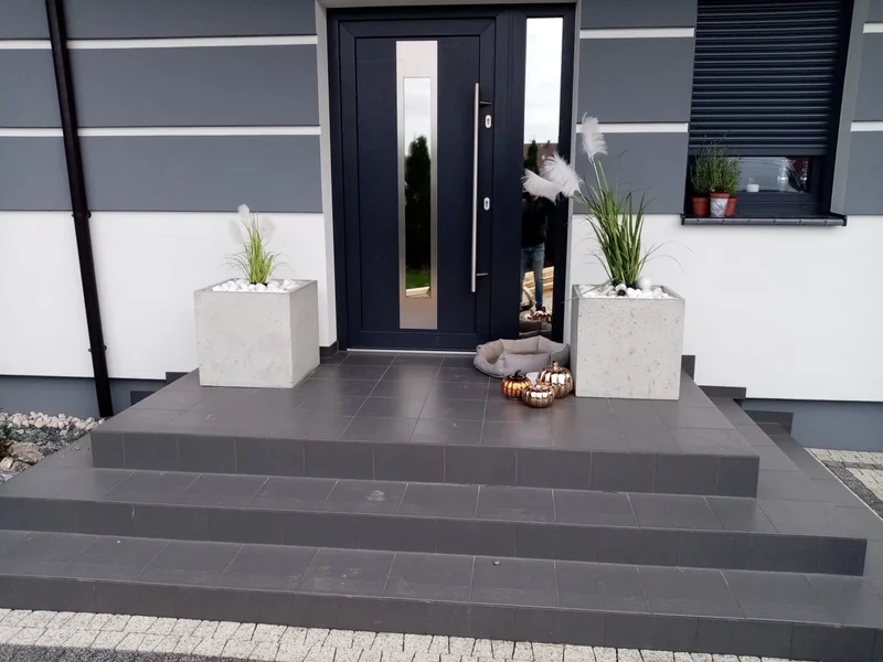 Outdoor Concrete Planters - Rectangle 50x120x50 cm