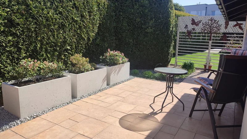 Outdoor Concrete Planters - Rectangle 30x100x40 cm