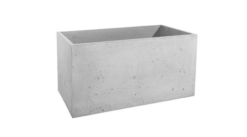 Outdoor Concrete Planters - Rectangle 50x120x50 cm
