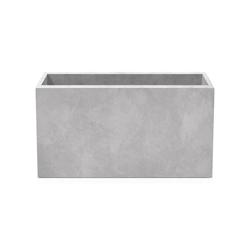 Outdoor Concrete Planters - Rectangle 40x120x60 cm