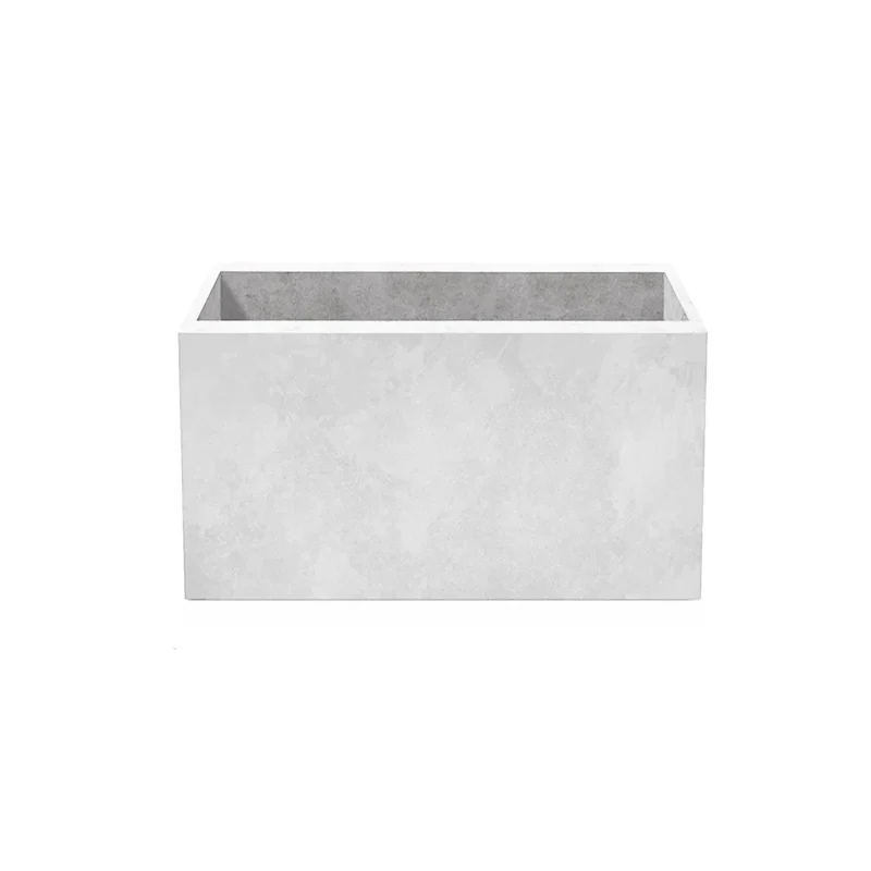 Outdoor Concrete Planters - Rectangle 50x100x50 cm