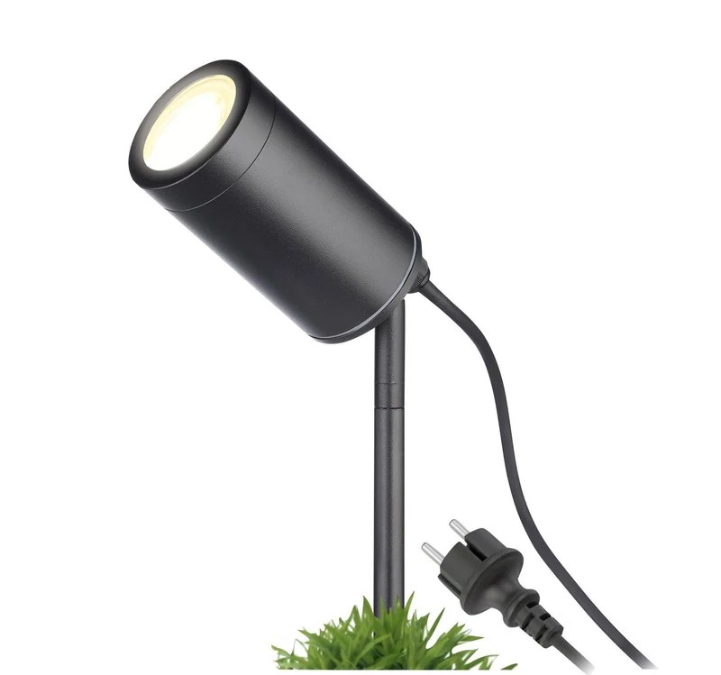 Gartenstrahler mit Erdspieß IP67 inkl. LED GU10 3W 230V