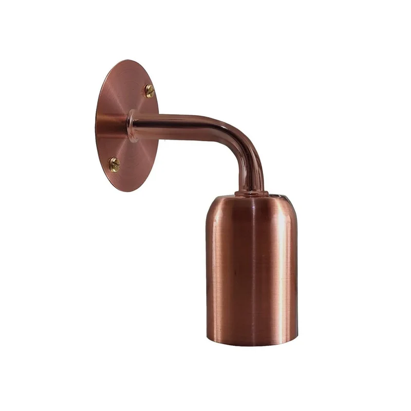 Vintage Wandleuchte mit E27 Fassung | Industrie Metall Wandlampe~3401