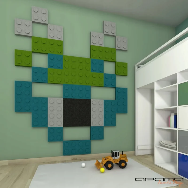 Soft Foam Wall Panels - BUILDING BLOCKS For Kids 25x50