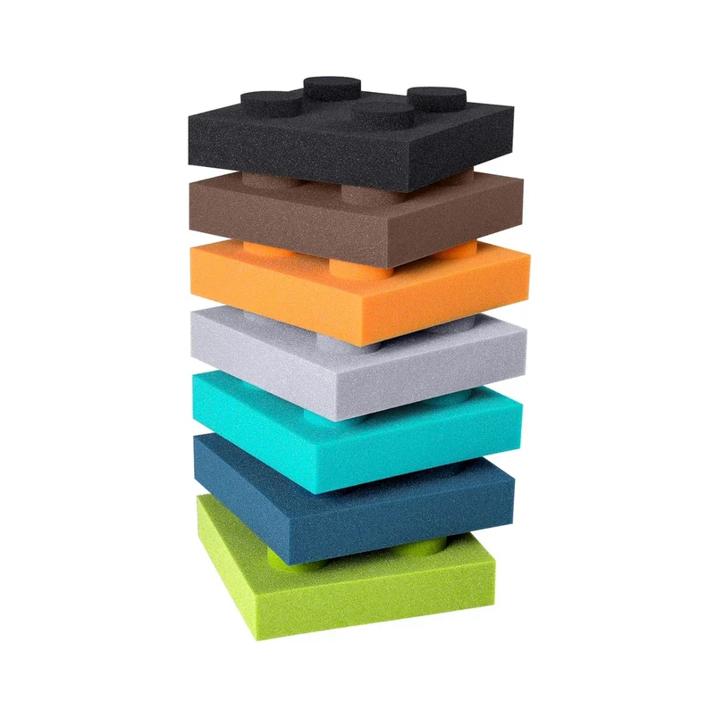 Soft Foam Wall Panels - BUILDING BLOCKS For Kids 25x25