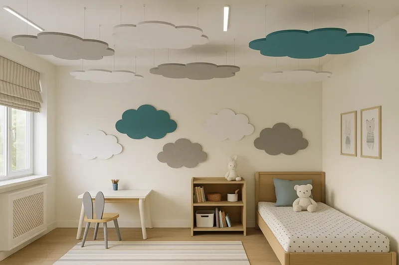 Suspended Ceiling Panels - Acoustic Felt CLOUD S