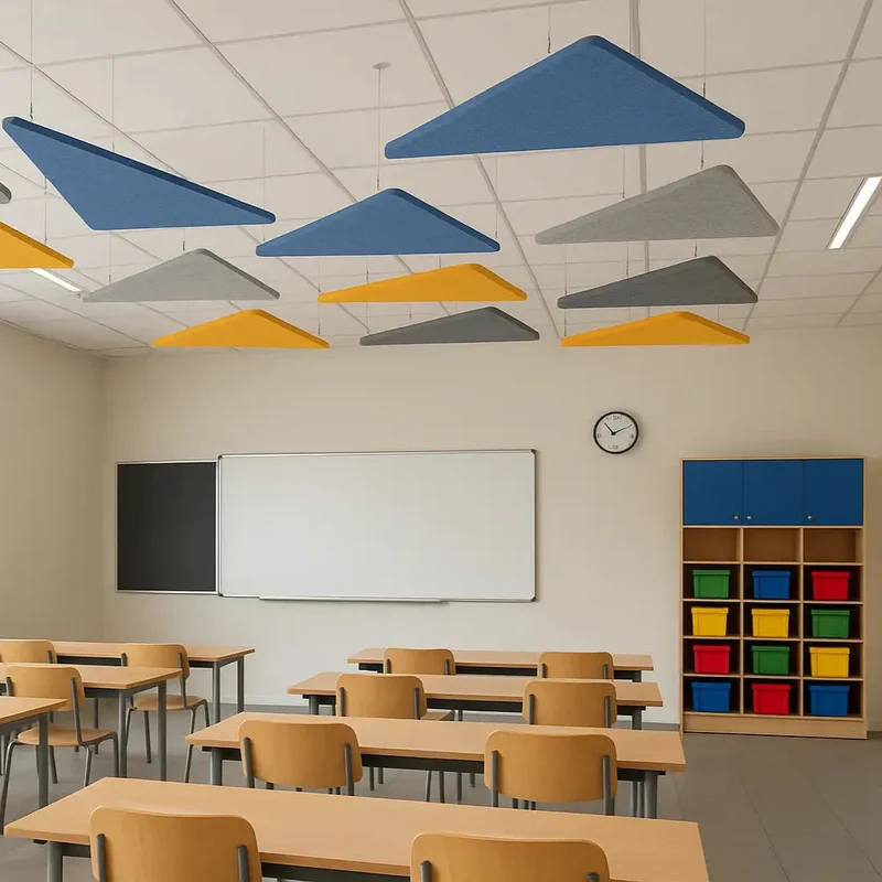 Suspended Ceiling Panels - Acoustic Felt TRIANGLE