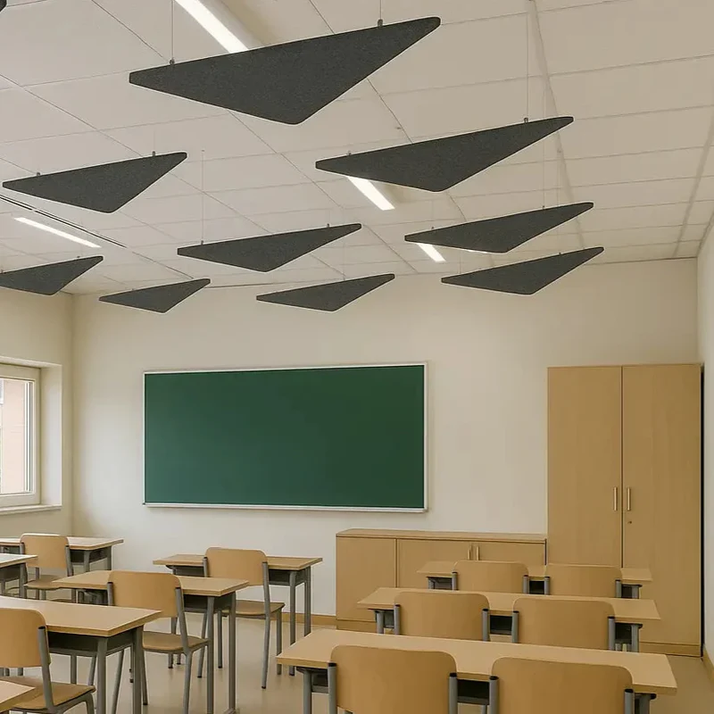 Suspended Ceiling Panels - Acoustic Felt TRIANGLE