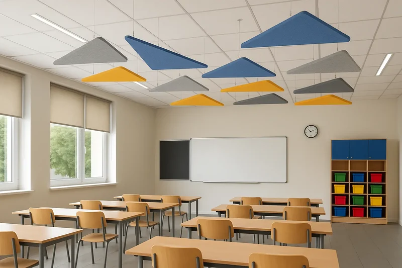 Suspended Ceiling Panels - Acoustic Felt TRIANGLE