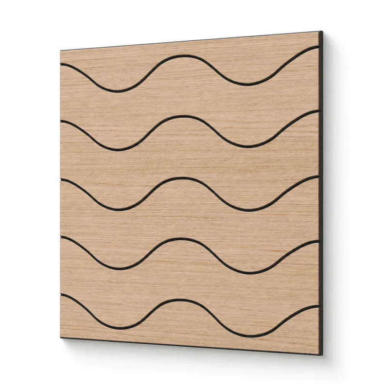 GrooveCraft Milled Acoustic Wall Panels MDF - 8