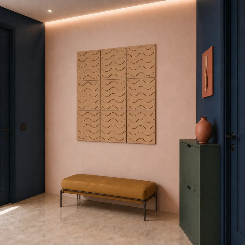 GrooveCraft Milled Acoustic Wall Panels MDF - 8