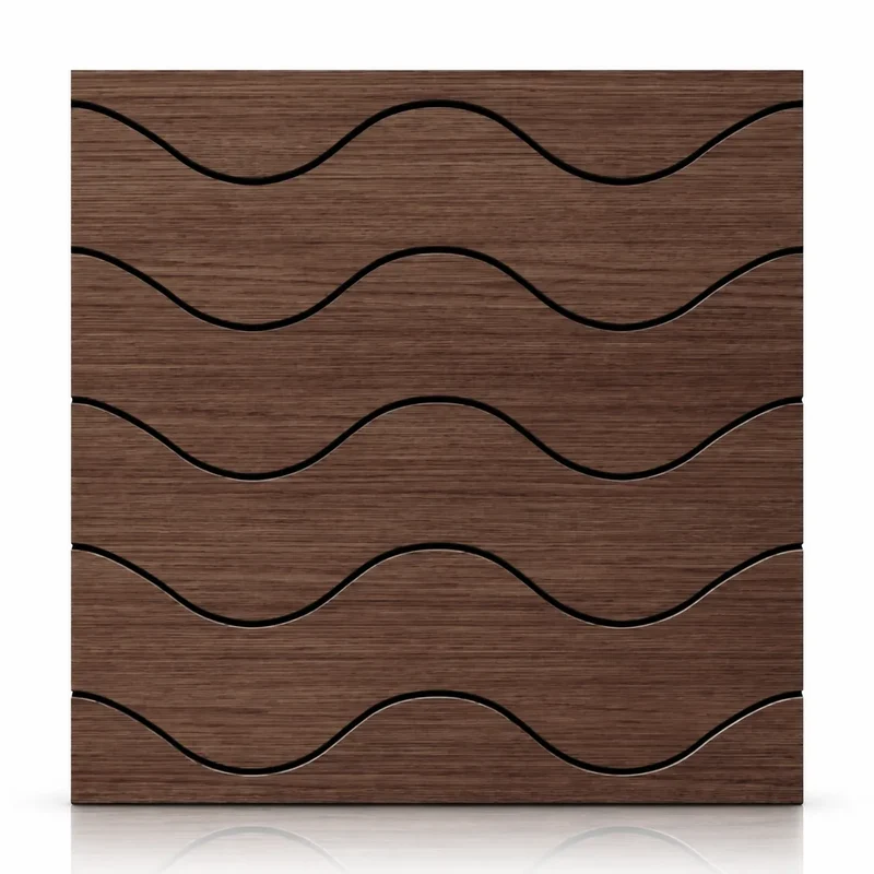 GrooveCraft Milled Acoustic Wall Panels MDF - 8