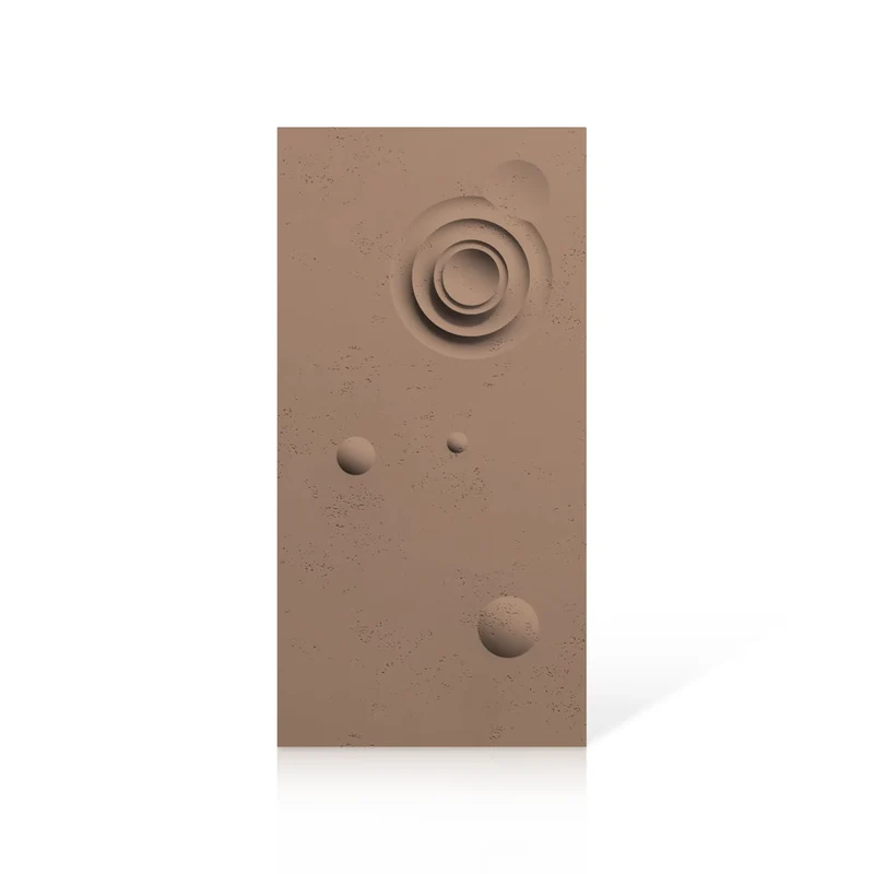3D Concrete Wall Panels MOONS Models A&B