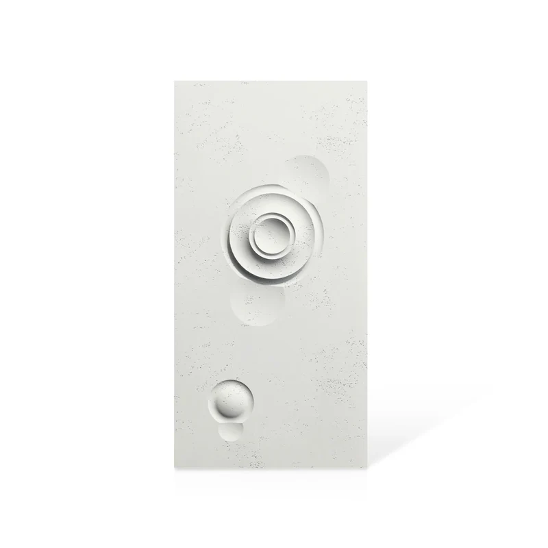3D Concrete Wall Panels MOONS Models A&B