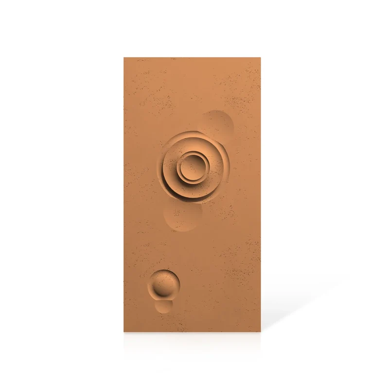 3D Concrete Wall Panels MOONS Models A&B