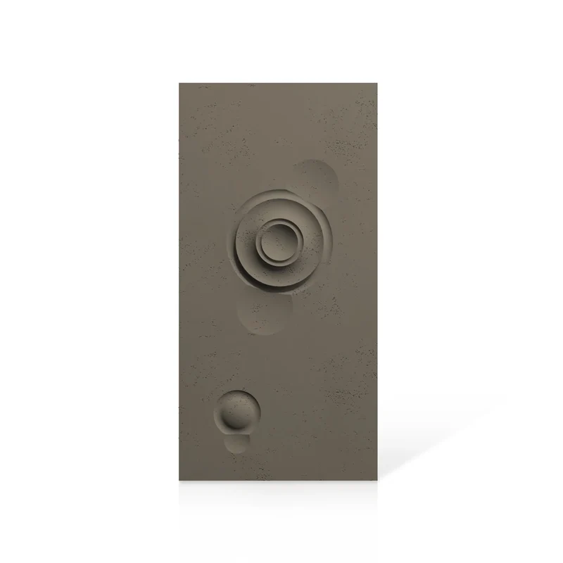 3D Concrete Wall Panels MOONS Models A&B