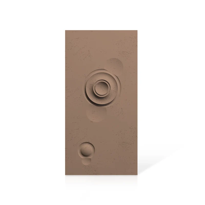 3D Concrete Wall Panels MOONS Models A&B