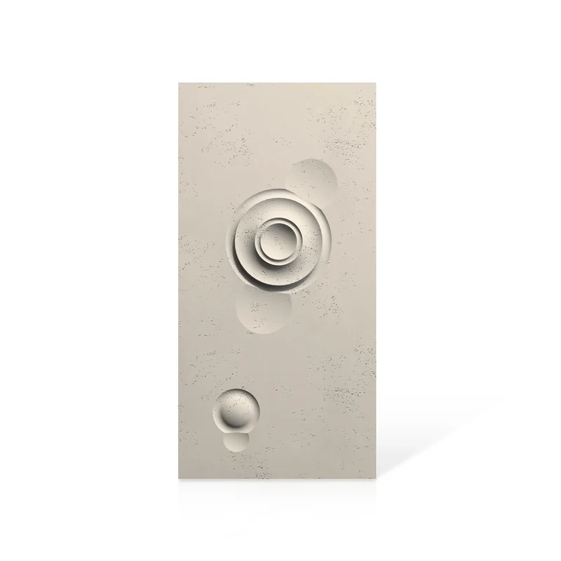 3D Concrete Wall Panels MOONS Models A&B