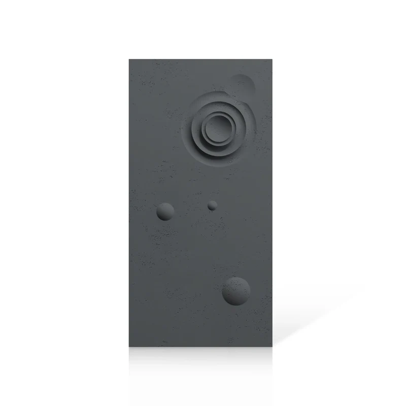 3D Concrete Wall Panels MOONS Models A&B
