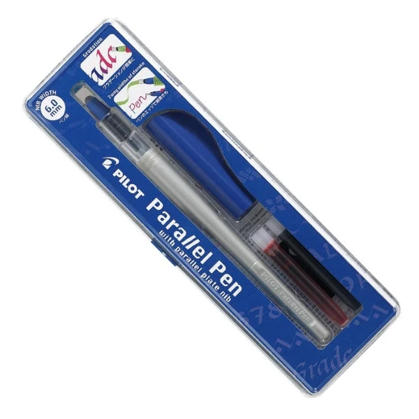 Pilot - Parallel Pen 6.0mm Nib with Ink Cartridges