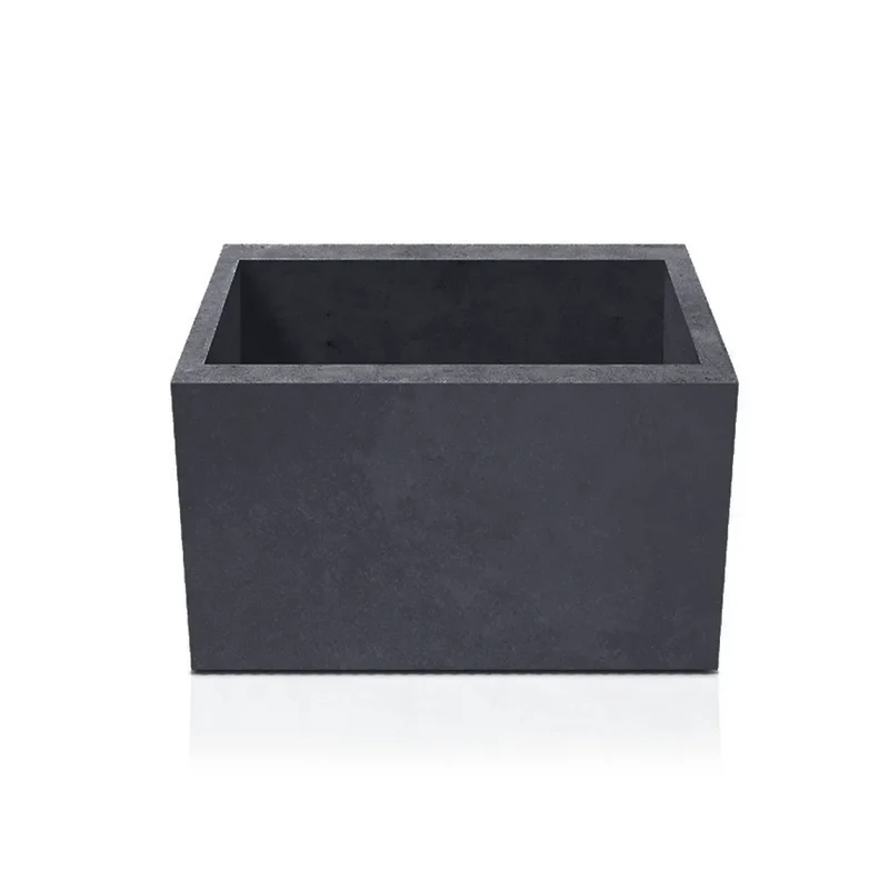 Outdoor Concrete Planters - Square 100x100x50 cm