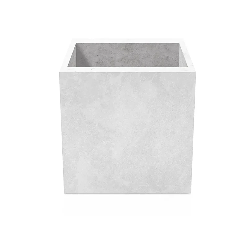 Outdoor Concrete Planters - Square 80x80x80 cm