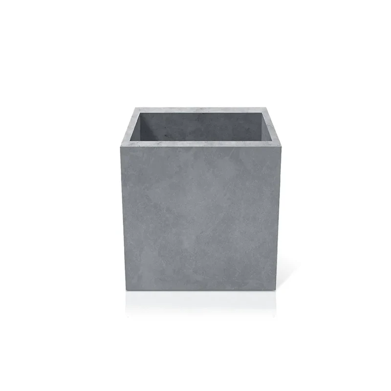Outdoor Concrete Planters - Square 60x60x60 cm