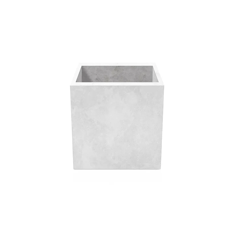 Outdoor Concrete Planters - Square 60x60x60 cm
