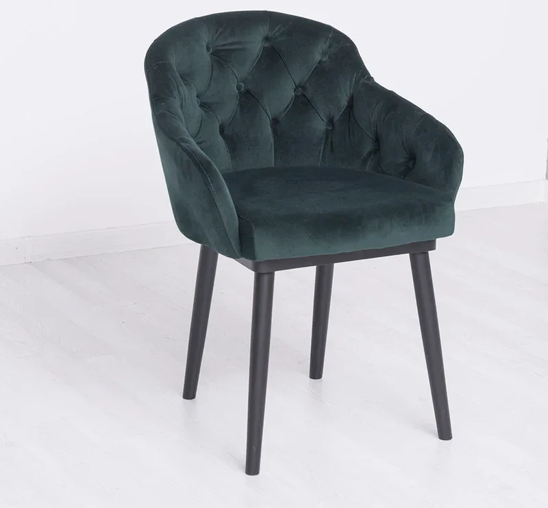 Chesterfield Stuhl aus Massivholz in verschiedenen Farben | Lounge Sessel kaptioniert