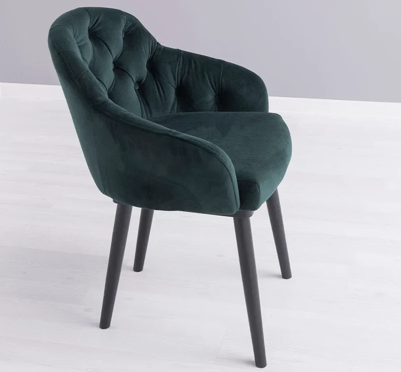 Chesterfield Stuhl aus Massivholz in verschiedenen Farben | Lounge Sessel kaptioniert