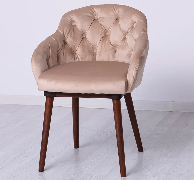 Chesterfield Stuhl aus Massivholz in verschiedenen Farben | Lounge Sessel kaptioniert