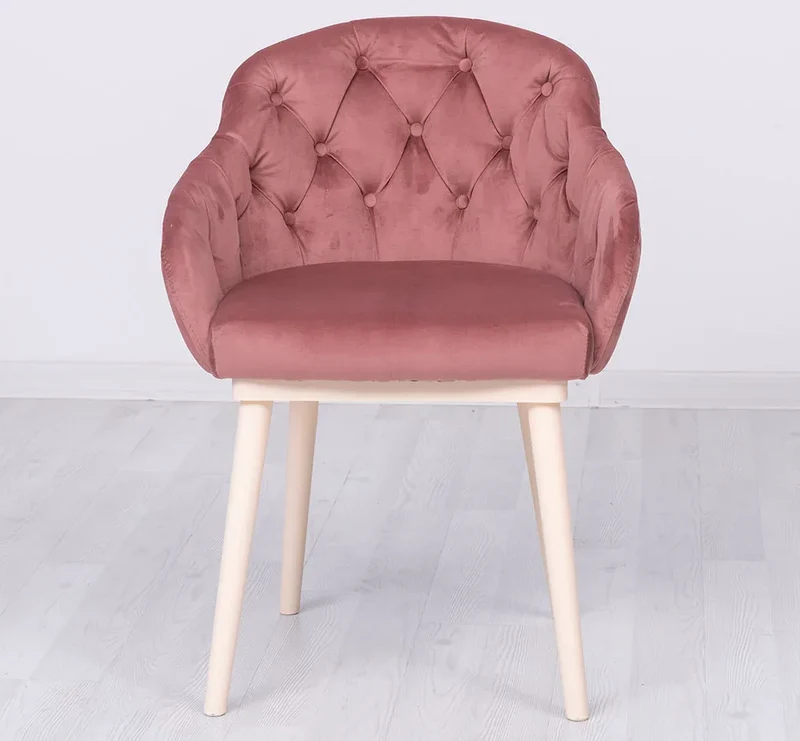 Chesterfield Stuhl aus Massivholz in verschiedenen Farben | Lounge Sessel kaptioniert