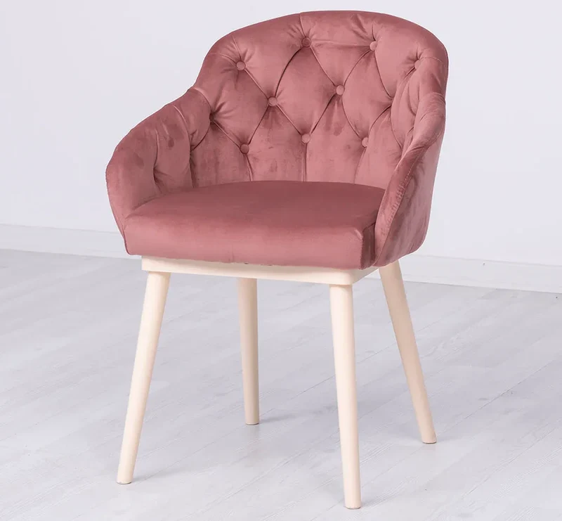Chesterfield Stuhl aus Massivholz in verschiedenen Farben | Lounge Sessel kaptioniert