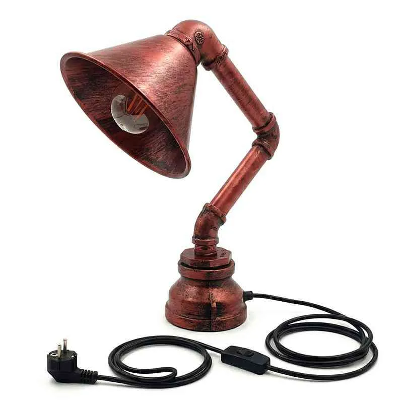 Retro Schreibtischlampe Industrial Steampunk Stil ~3503
