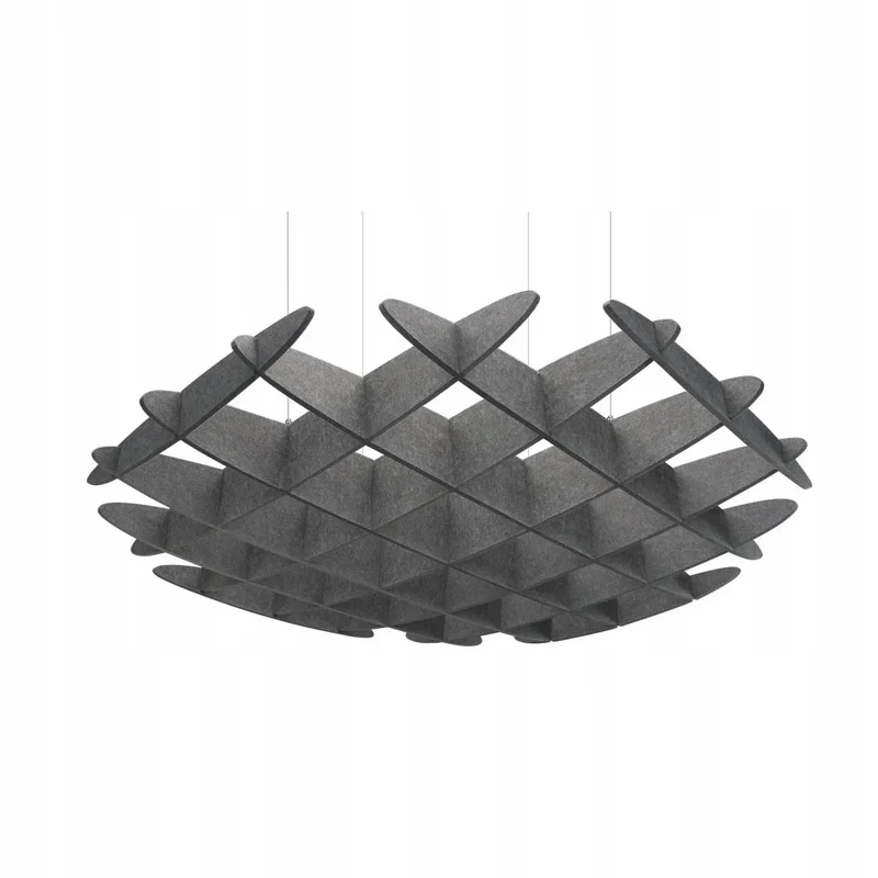 3D Felt Acoustic Ceiling Baffles - CIRCLE