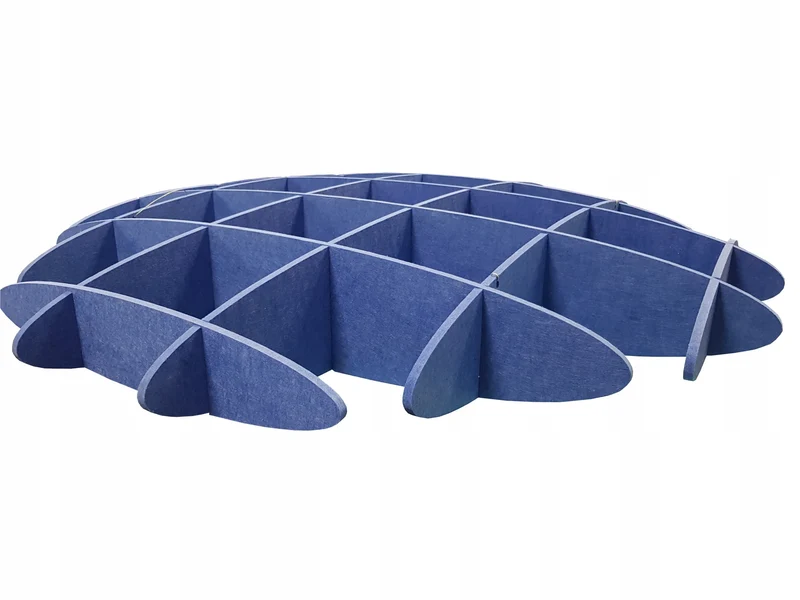 3D Felt Acoustic Ceiling Baffles - CIRCLE