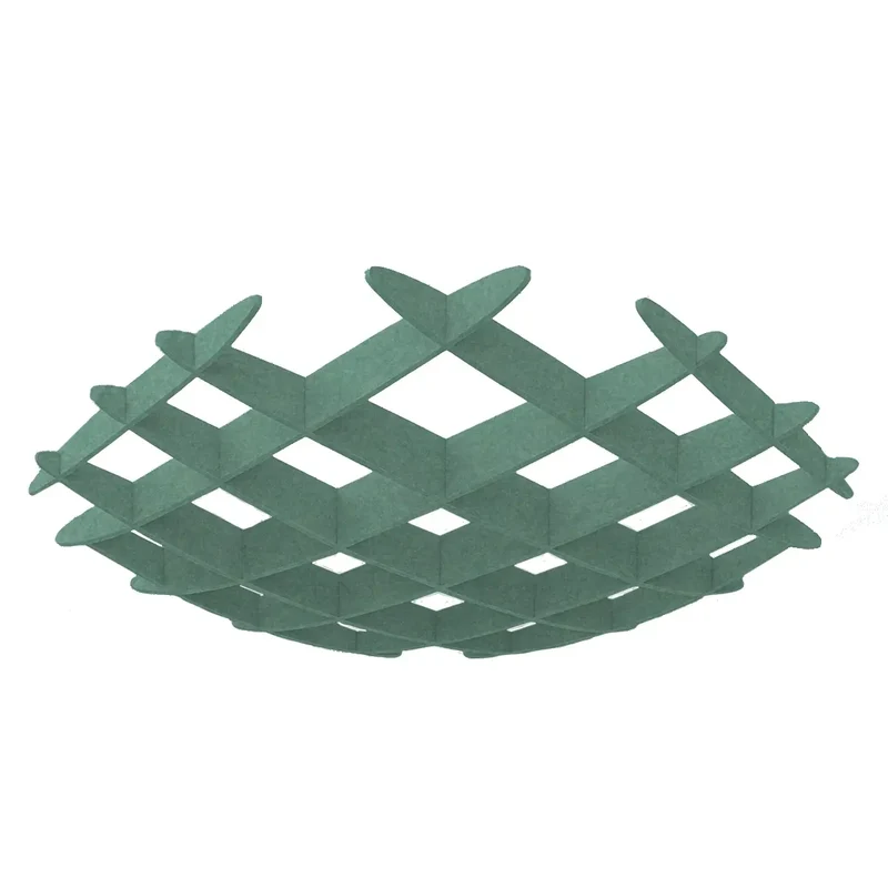 3D Felt Acoustic Ceiling Baffles - CIRCLE