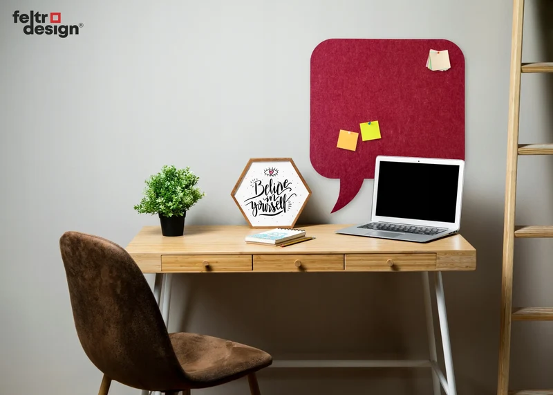 Bulletin Felt Pin Board - PANEL