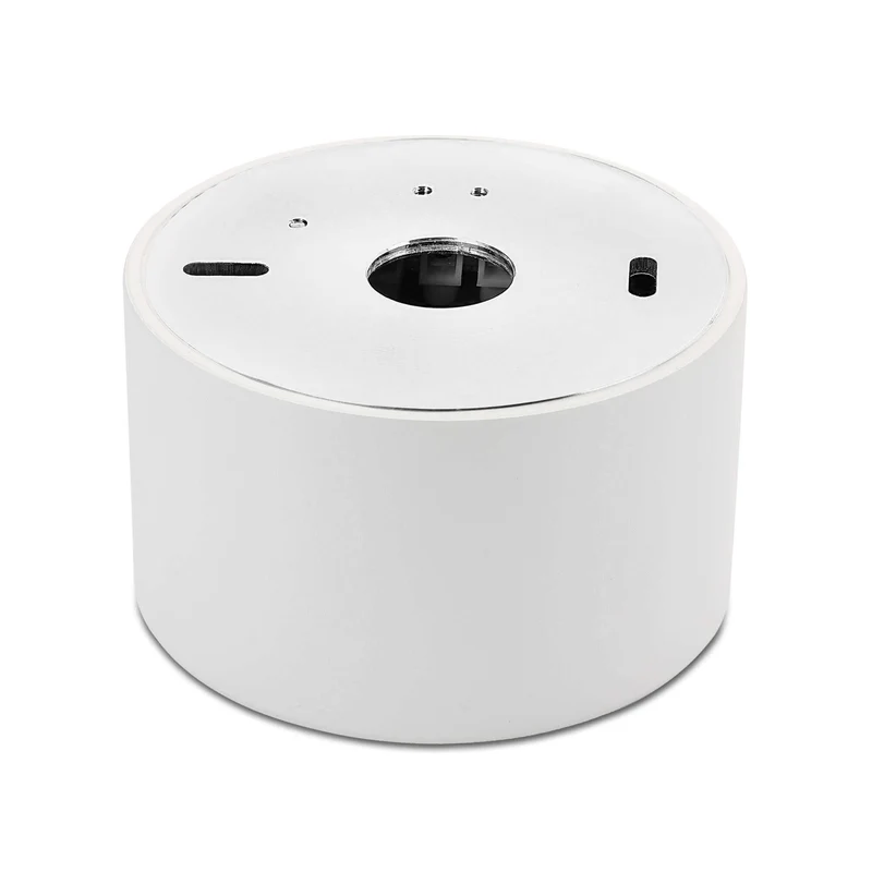 LED Aufbaustrahler Flach in Weiß Rund 230V 5W Dimmbar 120° - Tablo