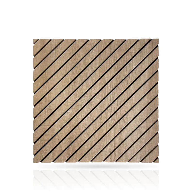 Felt Slatted Acoustic Wall Panels 1