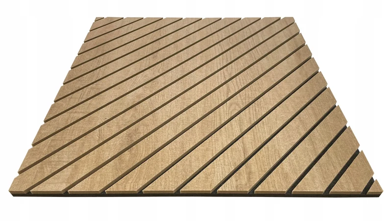 Felt Slatted Acoustic Wall Panels 1