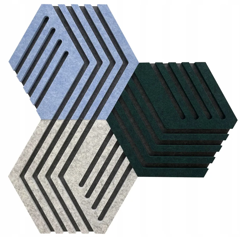 Decorative 3D Felt Wall Tiles - DECO 1