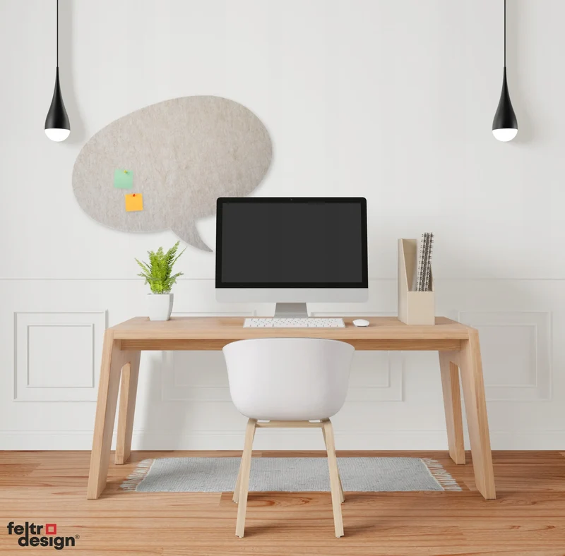Bulletin Felt Pin Board - BUBBLE