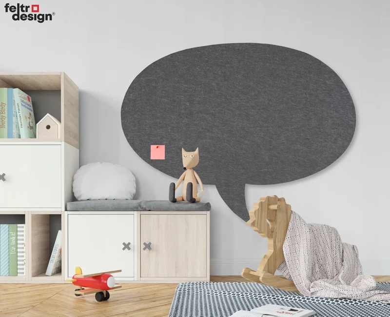 Bulletin Felt Pin Board - BUBBLE