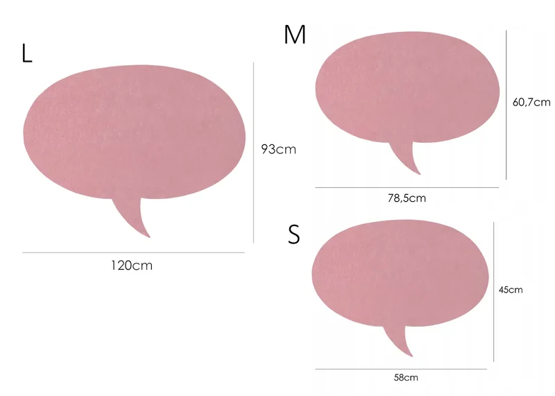 Bulletin Felt Pin Board - BUBBLE