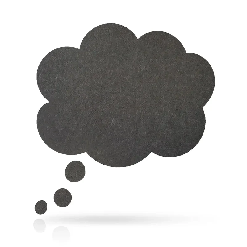 Bulletin Felt Pin Board - CLOUD