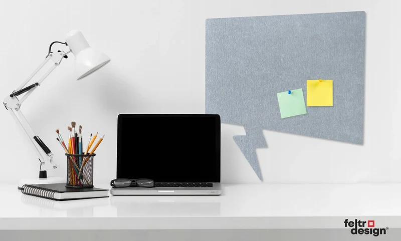 Bulletin Felt Pin Board - COMIC