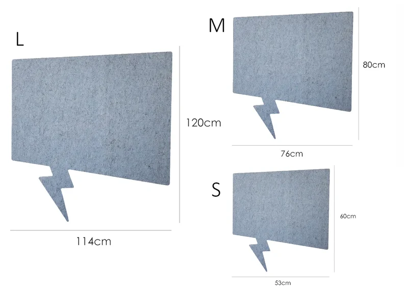 Bulletin Felt Pin Board - COMIC